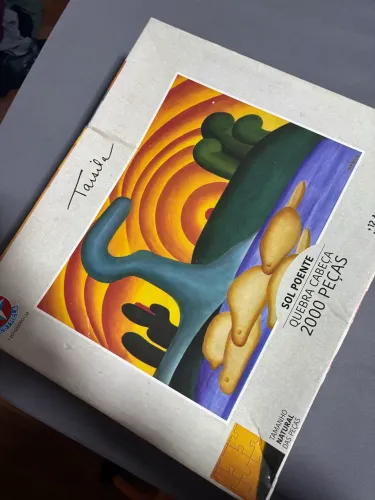 Quebra cabeças Tarsila do Amaral 