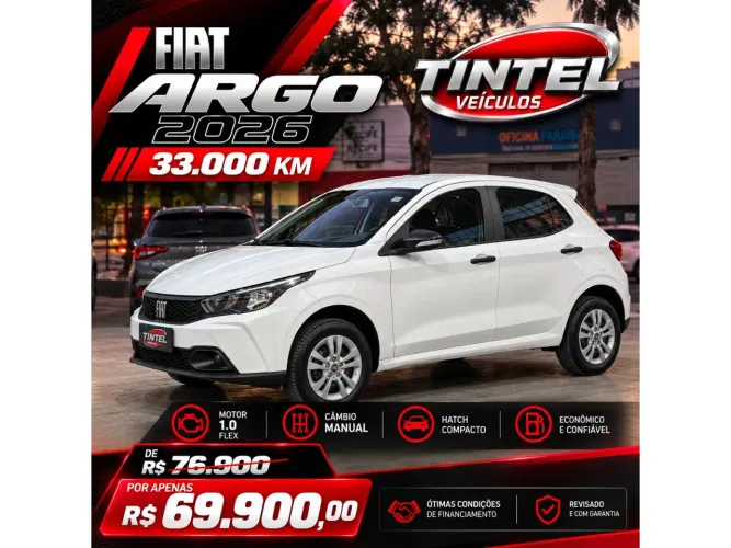 Fiat Argo Drive 1.0 Firefly 2026