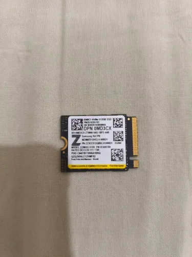SSD NVME PCIex 4.0 Samsung 512 GB