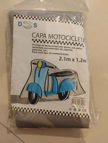 Capa motocicleta impermeável, sol, chuva poluição - nova