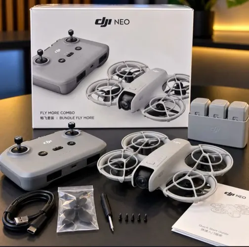 Drone DJI NEO C/ 3 BATERIAS E CONTROLE