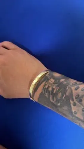 Bracelete/pulseira em ouro 18k 750