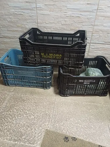 Caixa de plástico 