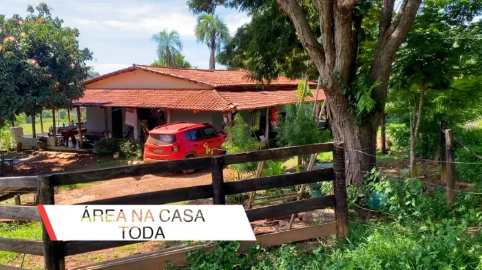CHACARA 3 ALQUEIRES E 20 LITROS 3 TANQUES DE PEIXE PROXIMO ANICUS GO