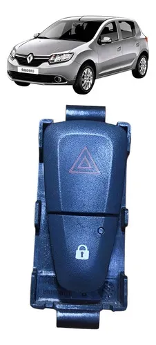 Botão Pisca Alerta Sandero Expression 1.0 2019 (usado) Preto