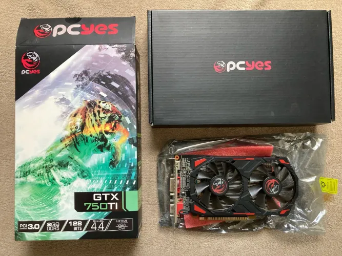 Placa de vídeo - GeForce GTX 750ti 2GB