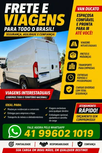 Frete Orçamento Rapido Sem Compromisso Viagem e Mudanças