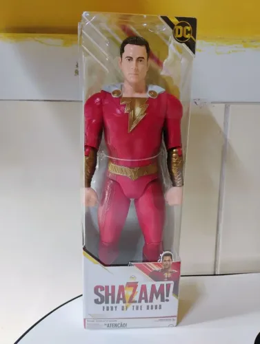 Boneco DC comics Shazam 30cm