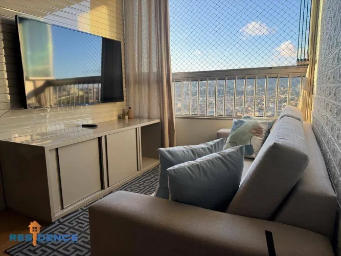 Apartamento com 2 dormitórios para alugar, 50 m² por R$ 2.568/mês - Ataíde - Vila Velha/ES