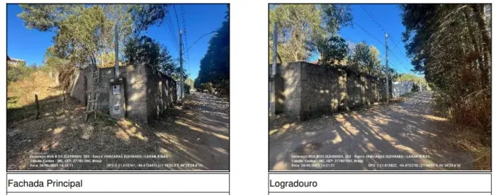 Imóvel com potencial Terreno em Caldas - MG, Nº 203 | Venda Online