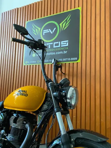 ROYAL ENFIELD METEOR 350 FIREBALL YELLOW 2023 - IMPECÁVEL