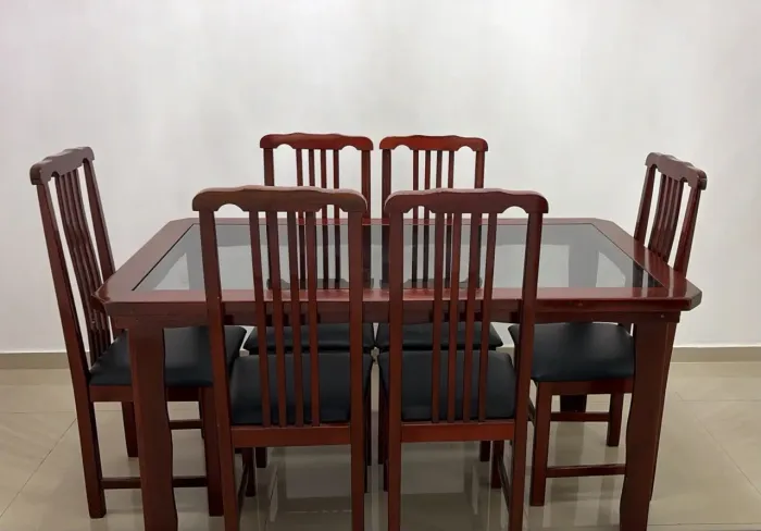 mesa 6 cadeiras