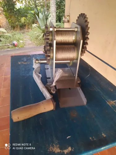 Engenho de Cana Juby 3 Moendas Inox - Novo - Nunca Usado