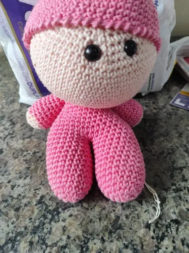 Amigurumi bebê crochê