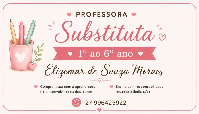 Professora substituta