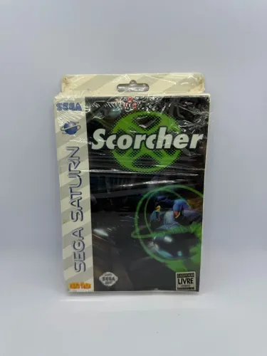Jogo Scorcher Sega Saturn Original Tec Toy Completo com Manual