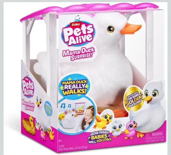 Oferta! Candide - Pets Alive, Pelúcia Interativa! Mama Duck