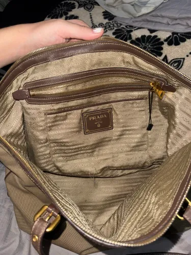Bolsa Prada Milano Paris - Original | Canvas e Couro