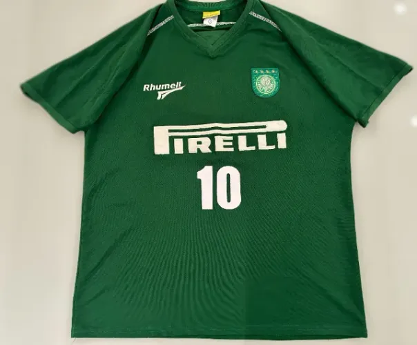 Camisa Palmeiras Home (10#Alex) Anos 2000 De Jogo!