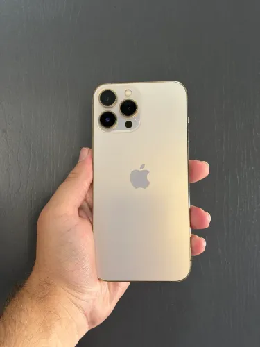 iPhone 13 Pro Max dourado 128 GB Garantia 6 meses