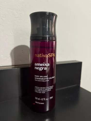 Body Splash Ameixa Negra Nativa Spa 200ml - Cheiro Marcante