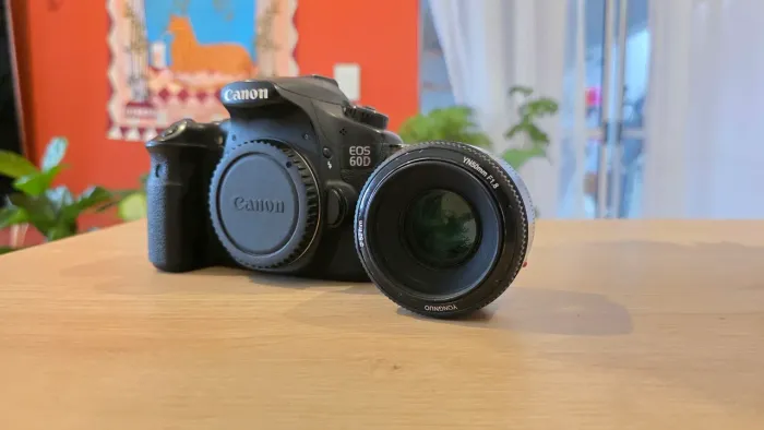 Canon 60D + lente 50mm