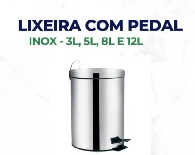 Lixeiras inox
