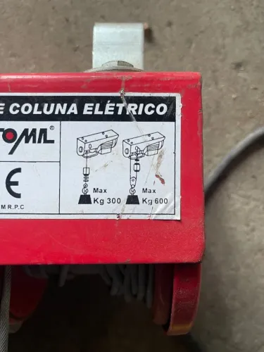 Guincho elétrico 600kl