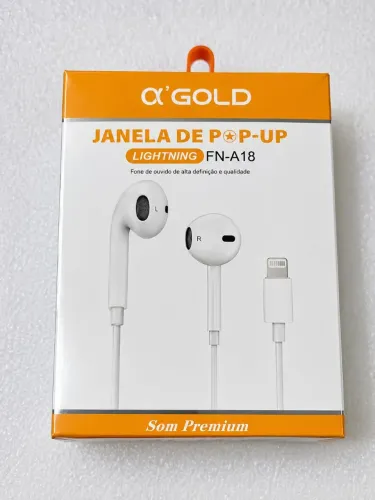 Fone iPhone ok gold entrega pra toda grande vitória 