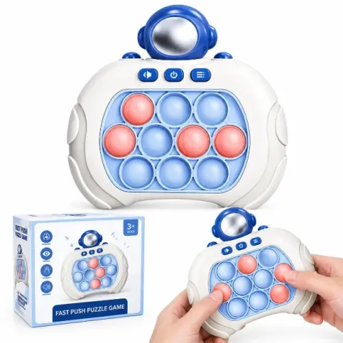 Novo Pop It Eletrônico Infantil com Som | 4 Modos de Jogo Brinquedo Interativo Anti stress