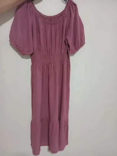 Vestido feminino P, rosê 