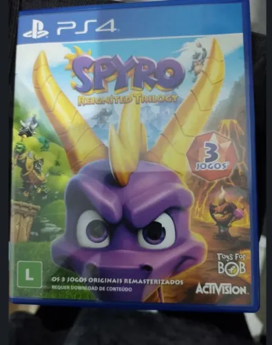 jogo spyro reignited trilogy ps4
