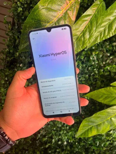 POCO C75 256GB Novo na Caixa - Xiaomi HyperOS (Pronto para Uso)