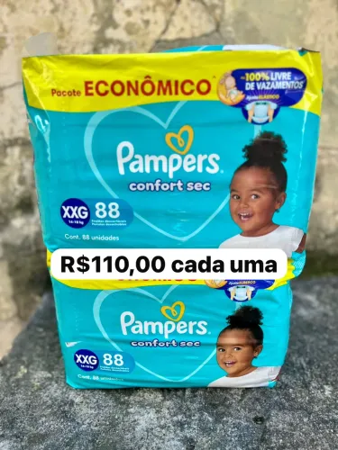 Fralda Pampers XXG