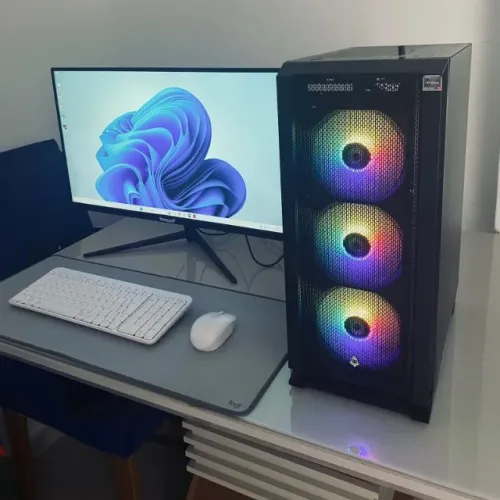 PC gamer ryzer 5 5600Gt, monitor 27 / 180 htz semi novo, apenas venda.