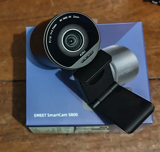 Webcam Emeet S800, 4k
