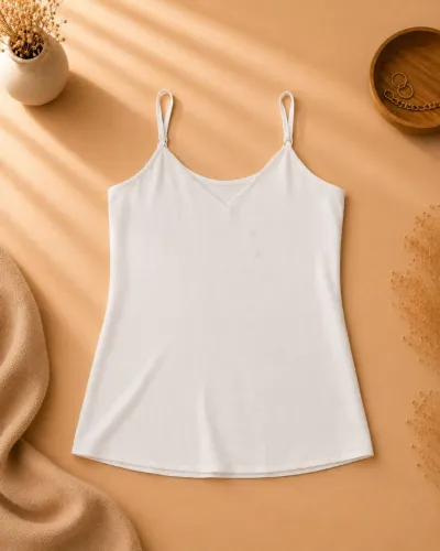 blusa de alcinha branca p