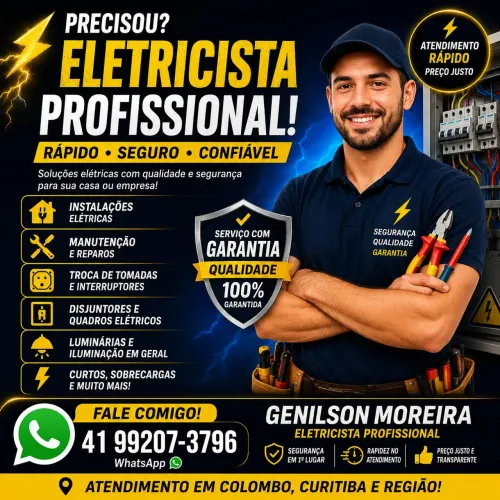 Eletricista em Colombo e Curitiba | Instalação, Manutenção e Reparos