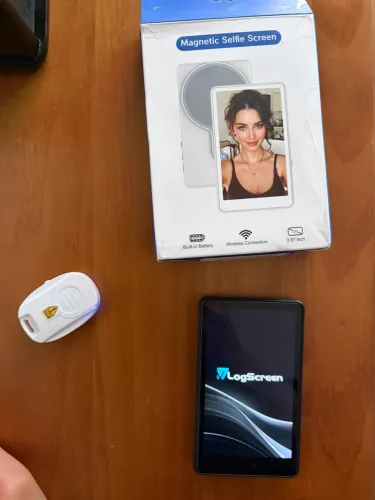 Tela magnética monitor selfie para celular