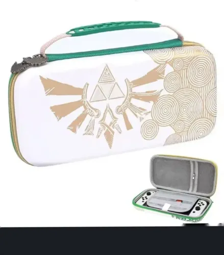 Case de transporte Nintendo switch - Zelda + película de vidro 