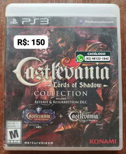 Castlevania Lords Of Shadow Collection = R$: 150