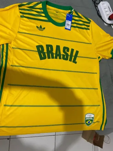 Duas Camisetas Seleção Brasileira Adidas Originais com Etiqueta - Novas
