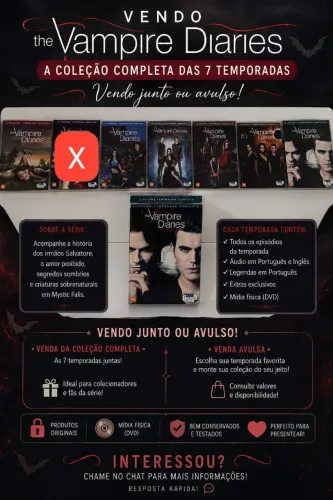 DVD THE VAMPIRE DIARIES