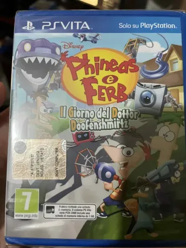 Jogo Ps Vita Phineas & Ferb: Day Of Doofenshmirtz Psvita