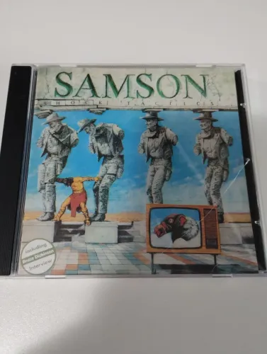 CD Samson - Shock Tactics - Bruce Dickinson NWOBHM Iron Maiden Heavy Metal Judas Priest