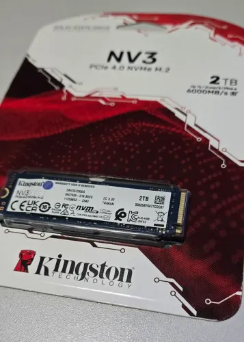 SSD NVME 2TB KINGSTON (ORIGINAL E LACRADO)