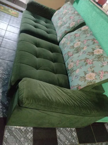 Sofá de 4 a 5 lugares tecido!