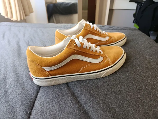 Tênis VANS Old Skool mostarda novo
