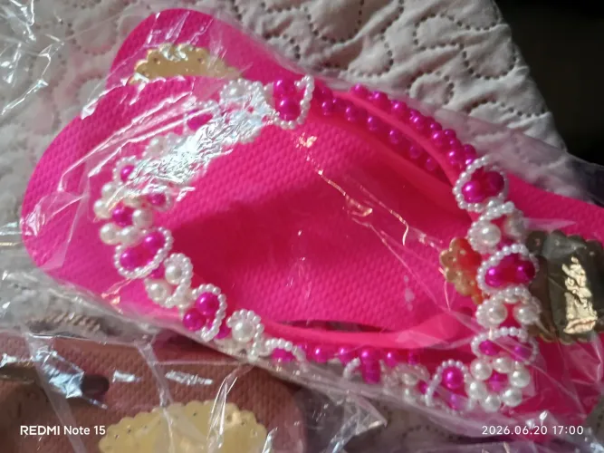 Chinelos Bordados a mão