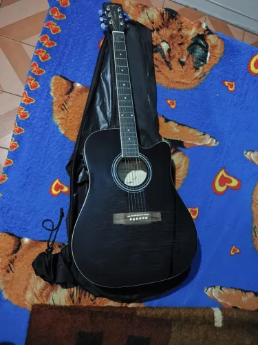 Violão VOGGA VCK Folk Aço.